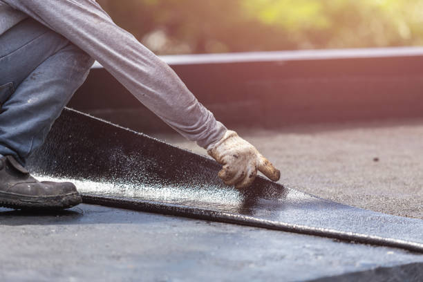 Professional Waterproofing technician working in Flag Pond, TN